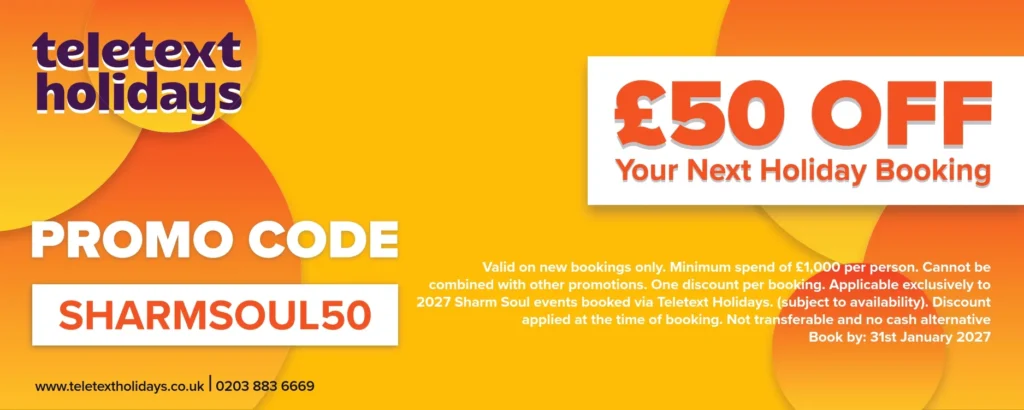 Sharm Soul Voucher TELETEXT